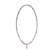 Five Elements「Super Seven」 Pendant 3 Layered Crystal Bracelet & Necklace