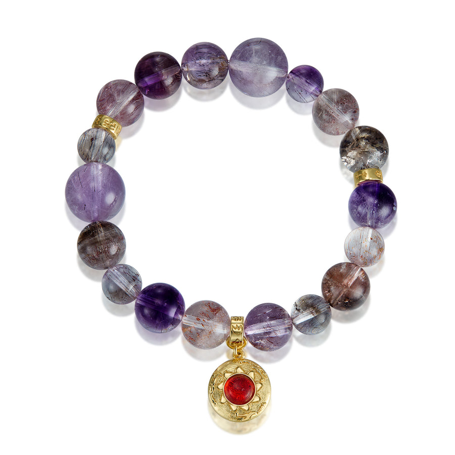 Five Elements「Super Seven」Crystal Beadeds Bracelet