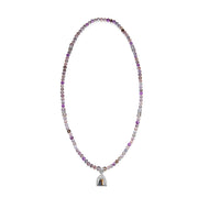 Five Elements「Super Seven」 Pendant 3 Layered Crystal Bracelet & Necklace