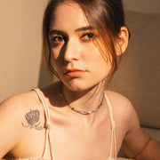 Daughter of Ra God Evil eye Color Crystal Choker Necklace & Bracelet