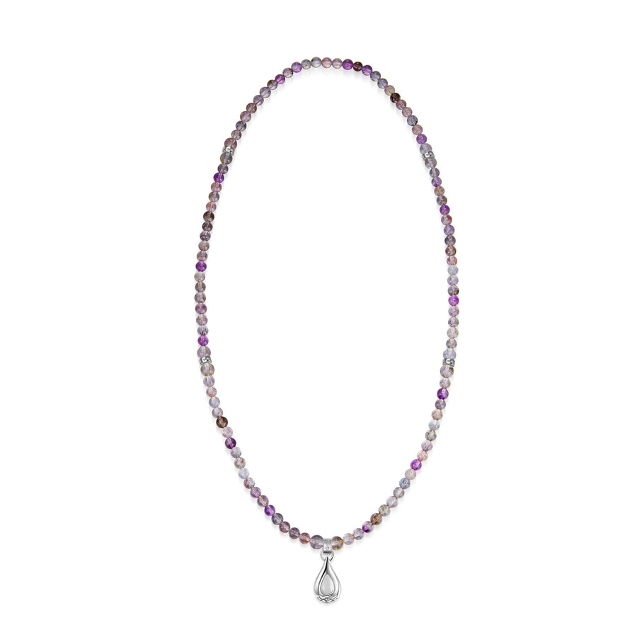 Five Elements「Super Seven」 Pendant 3 Layered Crystal Bracelet & Necklace
