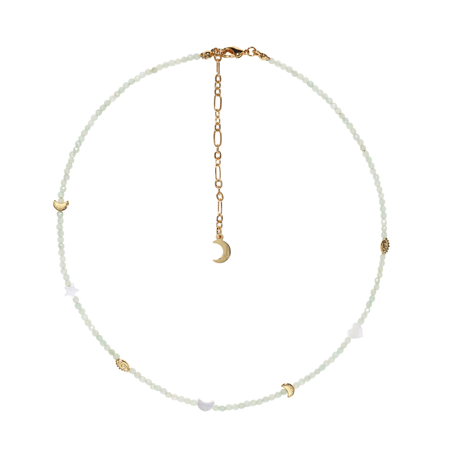 Daughter of Ra God Evil eye Color Crystal Choker Necklace & Bracelet