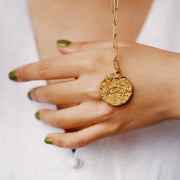 12 CONSTELLATIONS Aries double-sided customized coin necklace