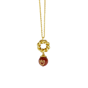 REBORN 'Fire' Oracle Bone Sardonyx Customized Necklace